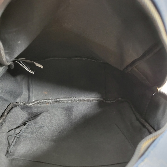 HARRY POTTER Hot Topic Bioworld Quidditch equipment navy gold backpack - flawed - Picture 9 of 13